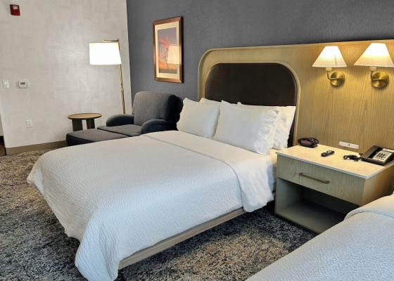 ADA QQ studio suite with lounge chair and ottoman