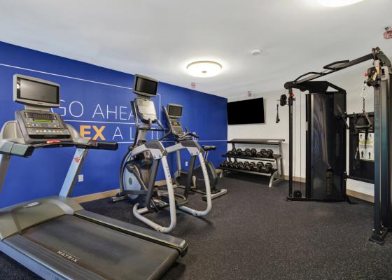 Get your workout in our Fitness Center