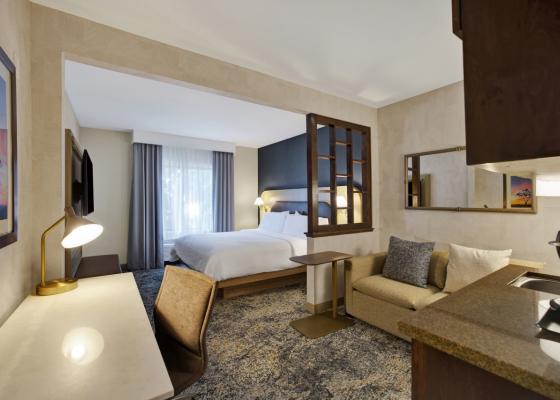 Ask about a Kind Studio Suite with a WetBar Upgrade