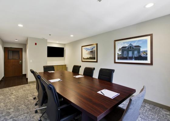 Our Rincon Room Board Room Meeting Room now features a private, ensuite restroom