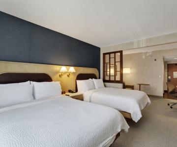 2 Queen Bed Studio Suite with sofa sleeper
